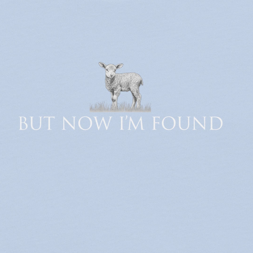 But Now I'm Found Easter Lamb Unisex Tshirt